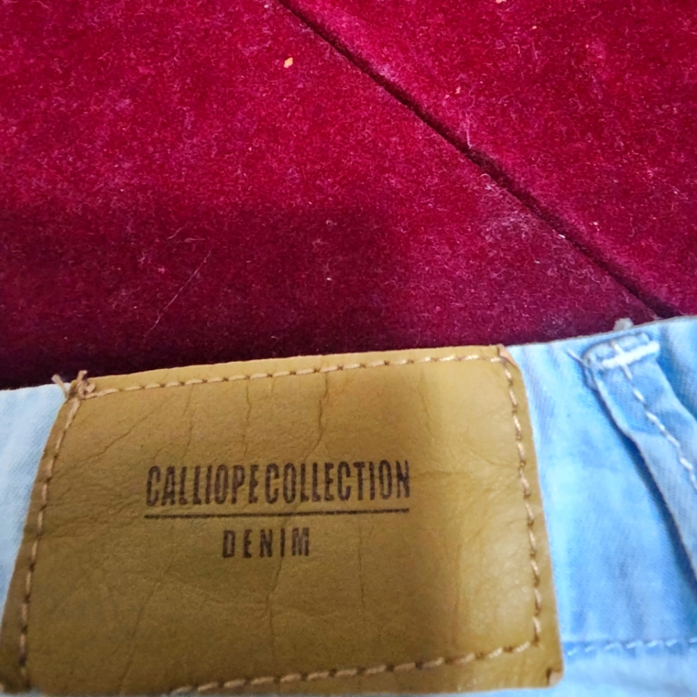 NWOT ... Calliope Collection Denim light blue pants - Picture 12 of 12